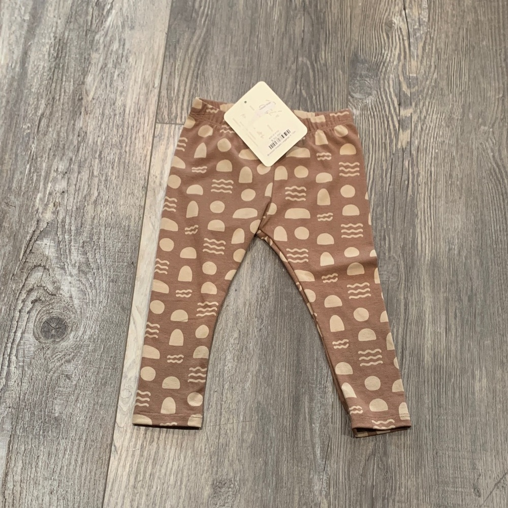 Jax & Lennon Bronzed‎ Shapes Leggings
